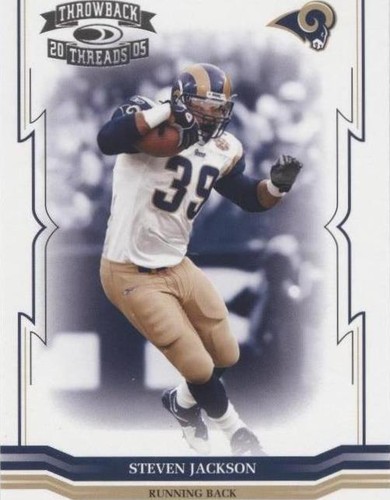 2005 Donruss Throwback Threads Steven Jackson #133