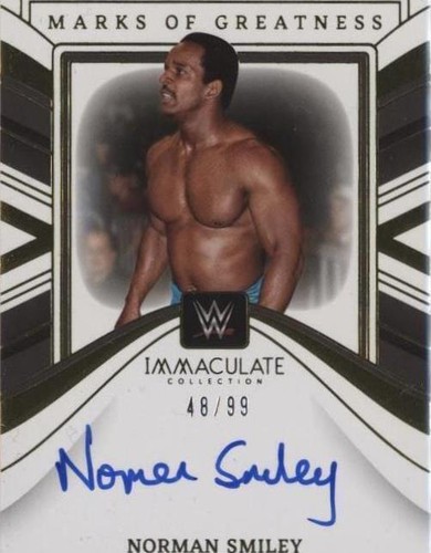 2023 Panini Immaculate Collection WWE - Norman Smiley #MG-NSM