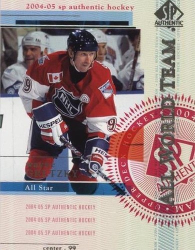 2004-05 SP Authentic - Wayne Gretzky #129
