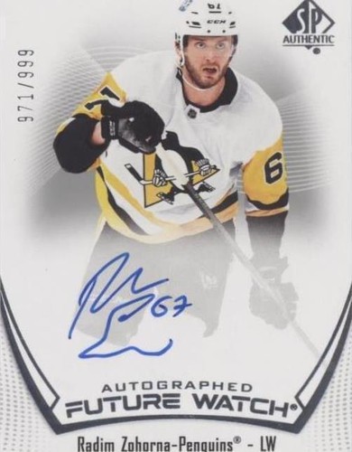 2021-22 SP Authentic - Radim Zohorna #109