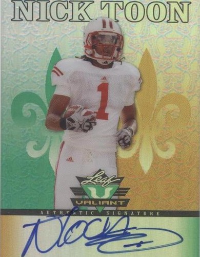 2012 Leaf Valiant Nick Toon #NT1