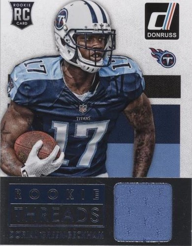 Dorial Green Beckham 2015 Donruss Rookie Threads Jersey Relic Titans eBay