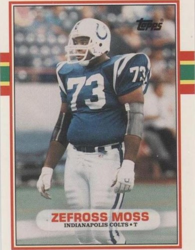 1989 Topps Traded Zefross Moss #105T