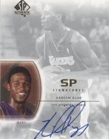 2002-03 SP Authentic - Kareem Rush #KR