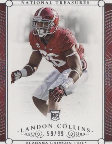 2015 Panini National Treasures College Landon Collins #180