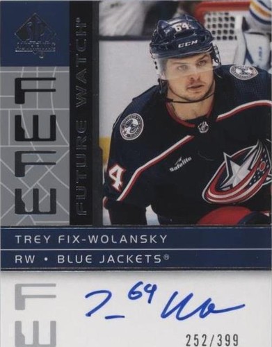 2022-23 SP Authentic - Trey Fix-Wolansky #RFWA2-TF
