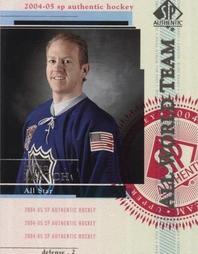 2004-05 SP Authentic - Brian Leetch #148