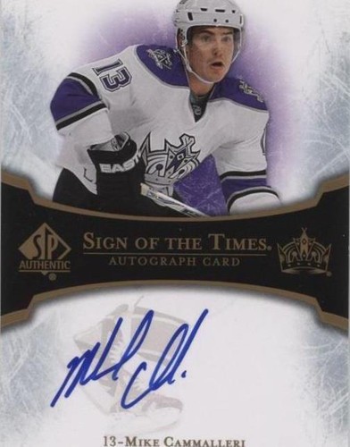 2007-08 SP Authentic - Mike Cammalleri #ST-MC