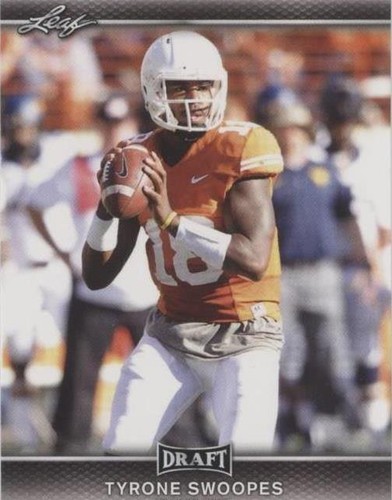 2017 Leaf Draft Tyrone Swoopes #69
