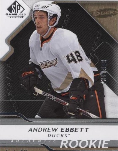 2008-09 SP Game Used Edition - Andrew Ebbett #104