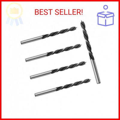 Bivethoi 5pcs 7mm Drill Bit Brad Point Drill Bits for Woodworking, Wood Drill Bi