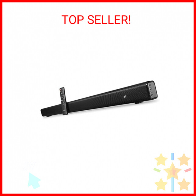 Pyle TV Speaker - Quality Audio Soundbar for TV with Bluetoo