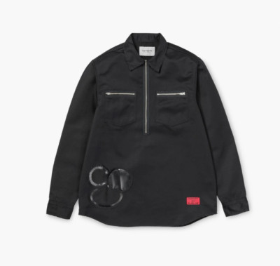 Carhartt WIP x Slam Jam SJ Minute Men Shirt Jacket Black Rigid