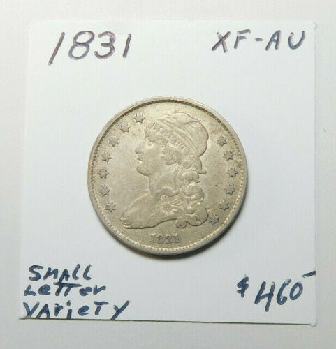 1831 BUST QUARTER XF++ AMAZING DETAIL - SMALL LETTER VARIETY!!!!!!!!!!!!!!!!!!!