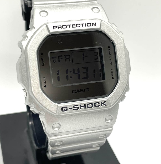 CASIO G-SHOCK DW-5600FF-8JF Gray Rubber Quartz Digital Watch