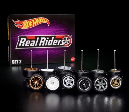 ミニカー Hot Wheels Real Riders Movie Series 🆕HOT WHEELS🛞Collectors Real Riders Wheels✨Set 2✨RLC