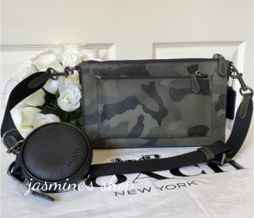 NWT coach Holden Crossbody With Camo Print C9972 $350 | eBay