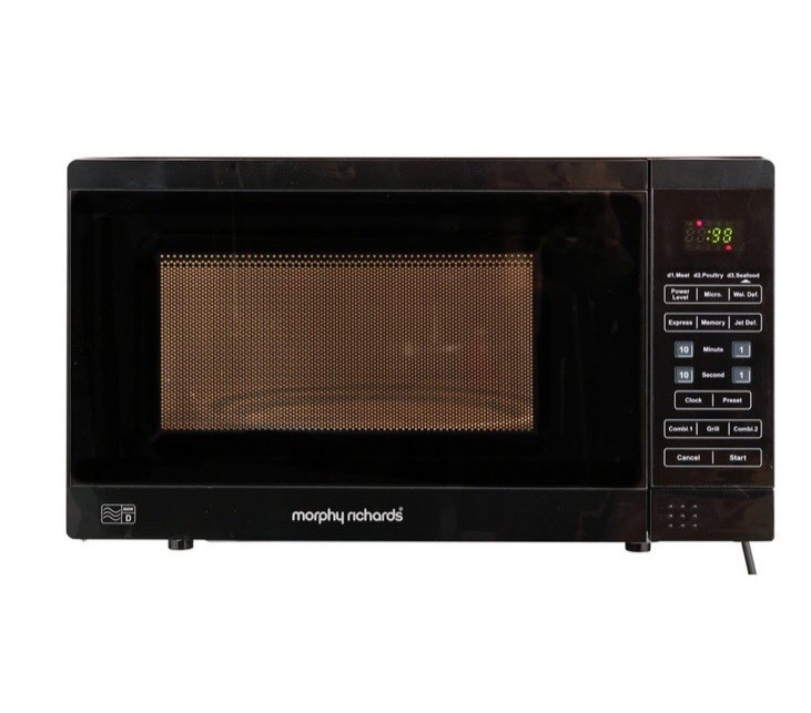 new*** Morphy Richards 800W Grill Microwave D80D Black in Dewsbury