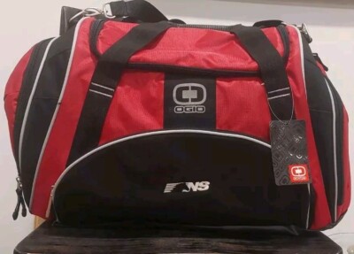 New OGIO Crunch Duffel Bag Red And Black With Logo Norfolk Southern 