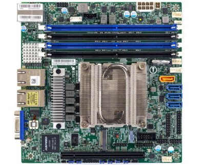  Supermicro MBD-M11SDV-8C-LN4F-(O/B) AMD EPYC 3251 SoC CPU Motherboard