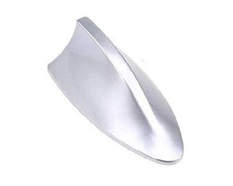 Shark Fin Shape Decorative Roof Car Antenna Silver For Tata Indica Vista 