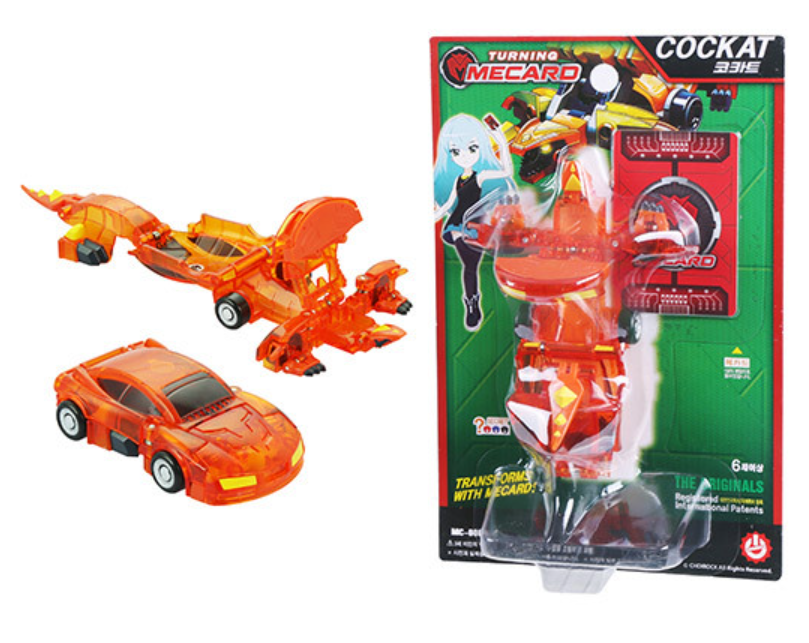 Turning Mecard Compact Series COCKAT 코카트 Transformable Robot