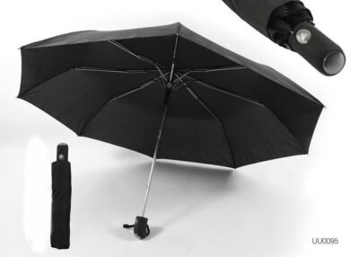 MENS LADIES UNISEX AUTOMATIC BLACK CASUAL DRIZZLES UMBRELLA UU95