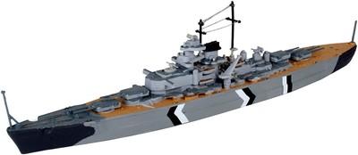 German level 1/1200 Bismarck 05802 plastic model