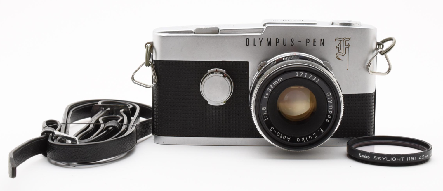 Near Mint ] OLYMPUS PEN F Half Frame F ZUIKO AUTO S 38mm F1