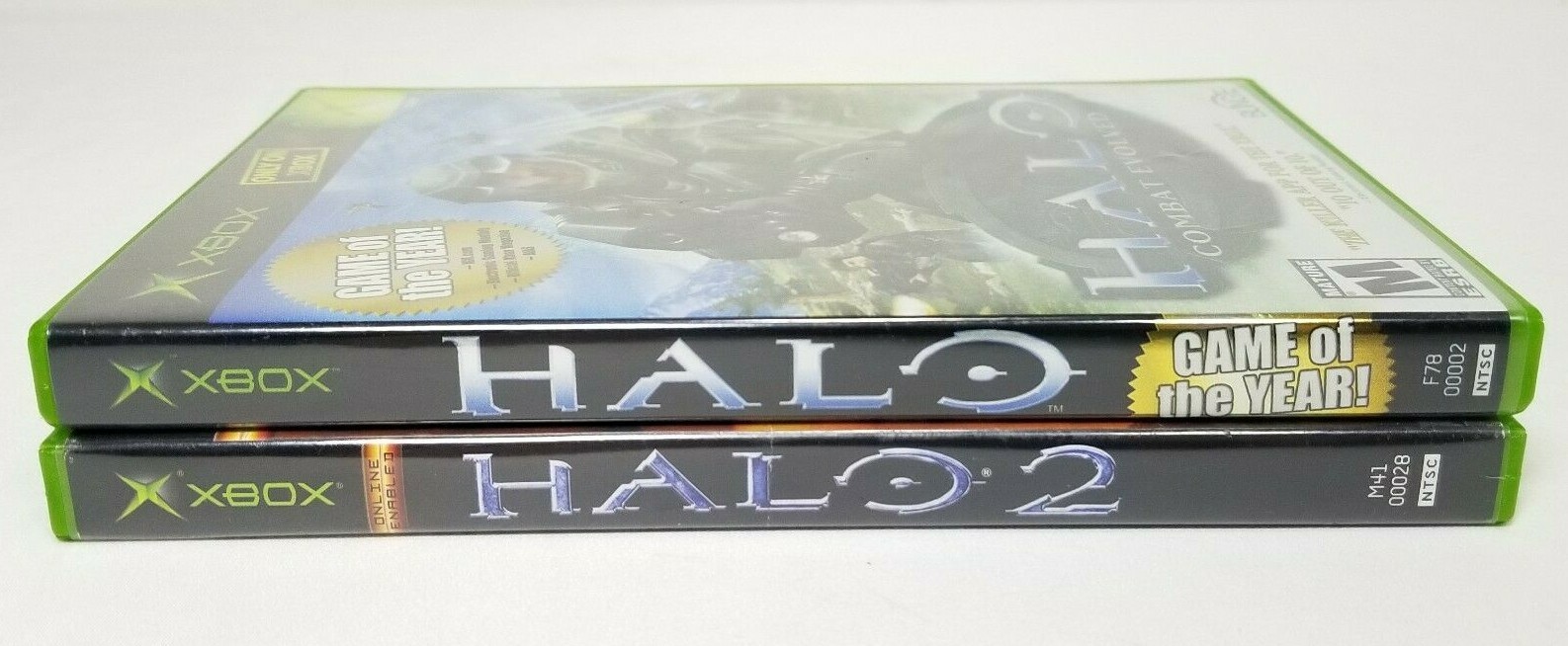 Xbox Halo 1 & 2 Bundle Set - 2 Game Lot