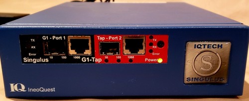 IQ IneoQuest Singulus G1-T Digital Video 10/100/1000 IPTV Tester