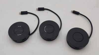 Lot of 3 CODI 7 Port Mini Docking Station