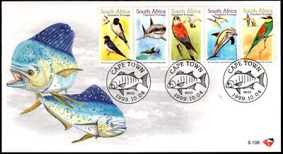 SOUTH AFRICA - 1999 'MIGRATORY SPECIES' Series 2 First Day Cover [D4011]
