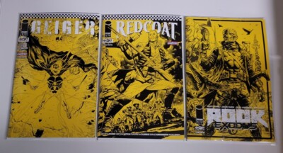 GHOST MACHINE SERIES (2024) NM-/VF+ SECOND PRINT VARIANT 3 BOOK SET IMAGE COMICS