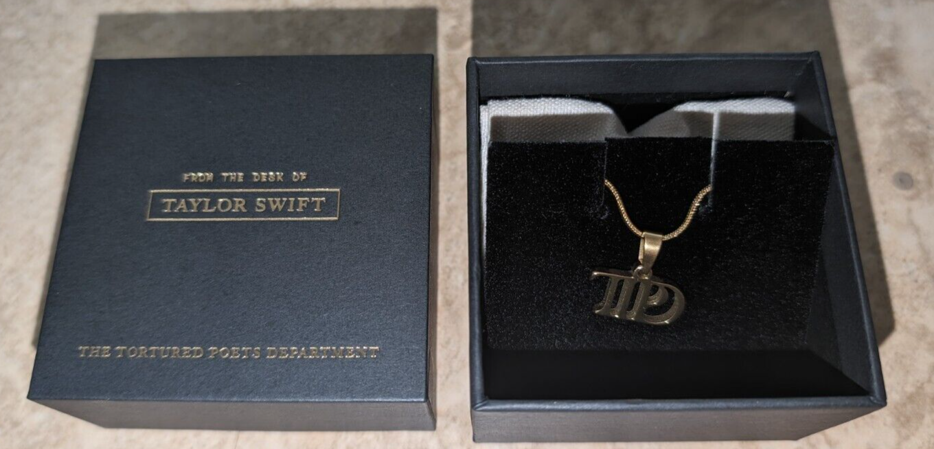 「公式」Taylor Swift TTPD ネックレス Taylor Swift Necklace - Swiftie Eras Tour TTPD Necklace