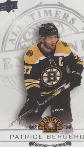 2023-24 Upper Deck Boston Bruins Centennial - Patrice Bergeron #100-47