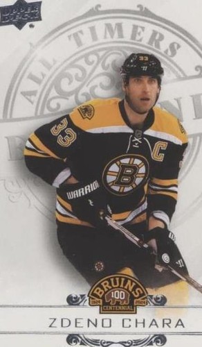 2023-24 Upper Deck Boston Bruins Centennial - Zdeno Chara #100-36