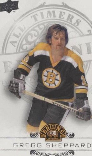 2023-24 Upper Deck Boston Bruins Centennial - Gregg Sheppard #100-2