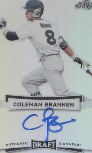 2017 Leaf Metal Draft - Cole Brannen #BA-CB2