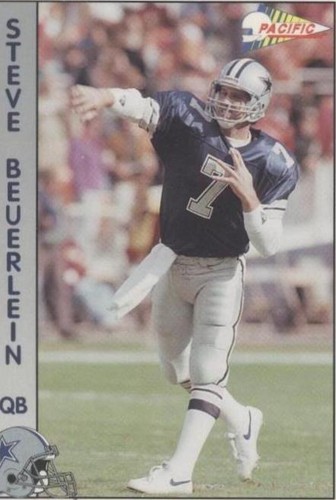 1992 Pacific Steve Beuerlein #71
