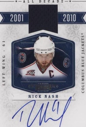 2010-11 Panini Dominion - Rick Nash #RN
