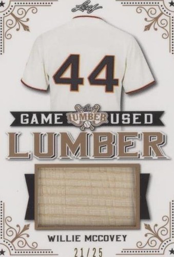 2021 Leaf Lumber - Willie McCovey #GUL-106
