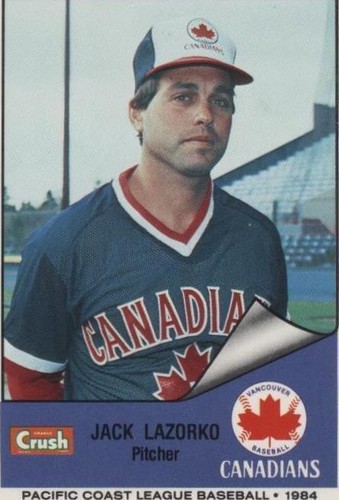 1984 Cramer Pacific Coast League - Jack Lazorko #48