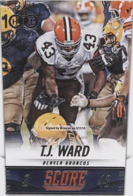 2014 Score T.J. Ward #330