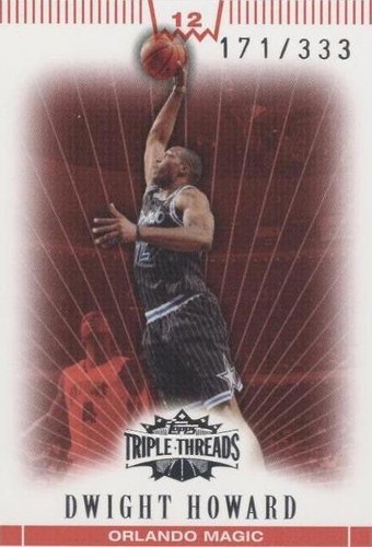 2007-08 Topps Triple Threads - Dwight Howard #12
