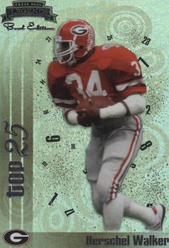2008 Press Pass Legends Bowl Edition Herschel Walker #TT-2