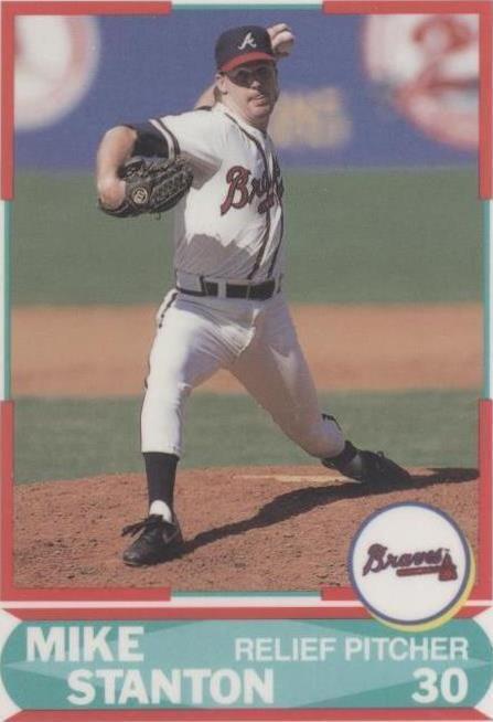 1990 Score - Mike Stanton #7