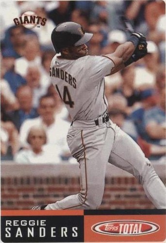 2002 Topps Total - Reggie Sanders #505