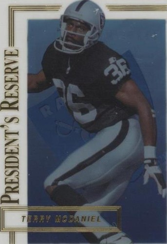 1996 Collector's Edge President's Reserve Terry McDaniel #339