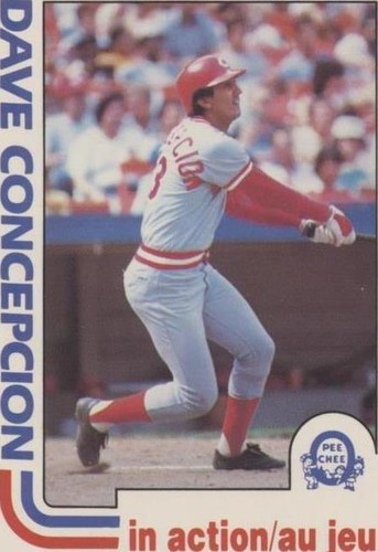 1983 O-Pee-Chee #32 & 102 Dave Concepcion All-Star NRMT